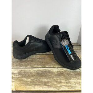 Dr. Scholls Womens Work Lace-Up Shoes Black Size 8 Slip-Resistant Comfort Sneake